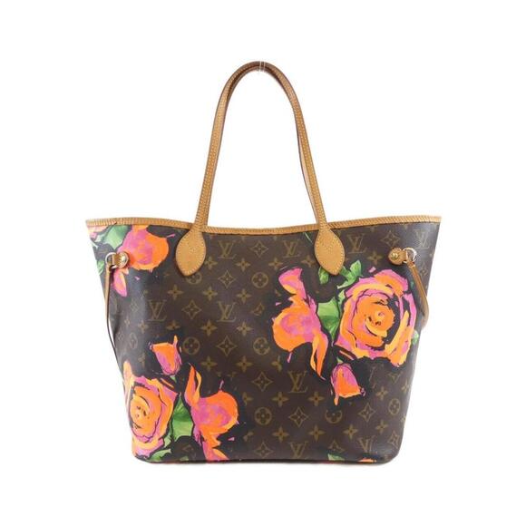 LOUIS VUITTON Brown Monogram Neverfull MM Bag - Picture 1 of 10